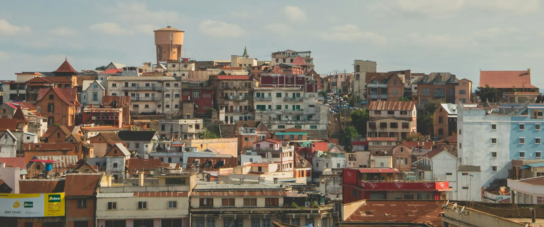 Vue d’Antananarivo, capitale de Madagascar