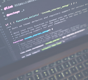 Écran affichant du code et de la documentation technique en cybersécurité
