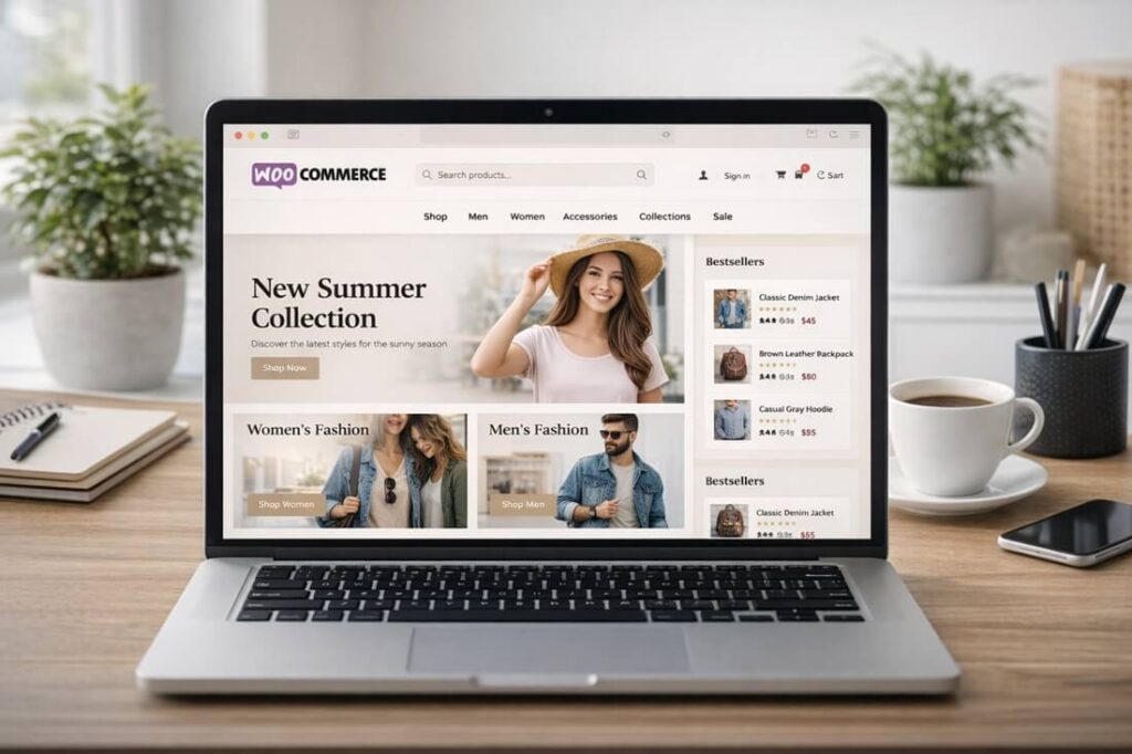 boutique e-commerce WordPress avec WooCommerce