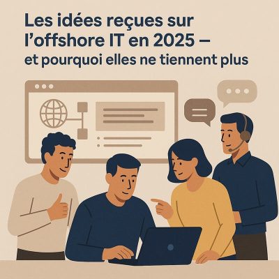 Les idées reçues sur l’offshore IT en 2025, et pourquoi elles ne tiennent plus